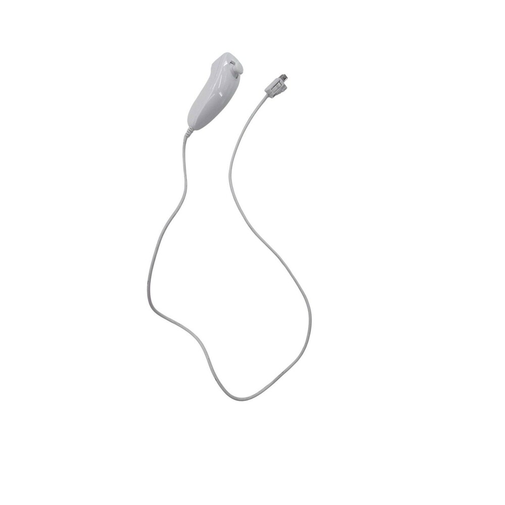 Official OEM Nintendo Wii Nunchuck Tested - White Fast Shipping